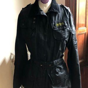 Vintage Black Barbour Jacket